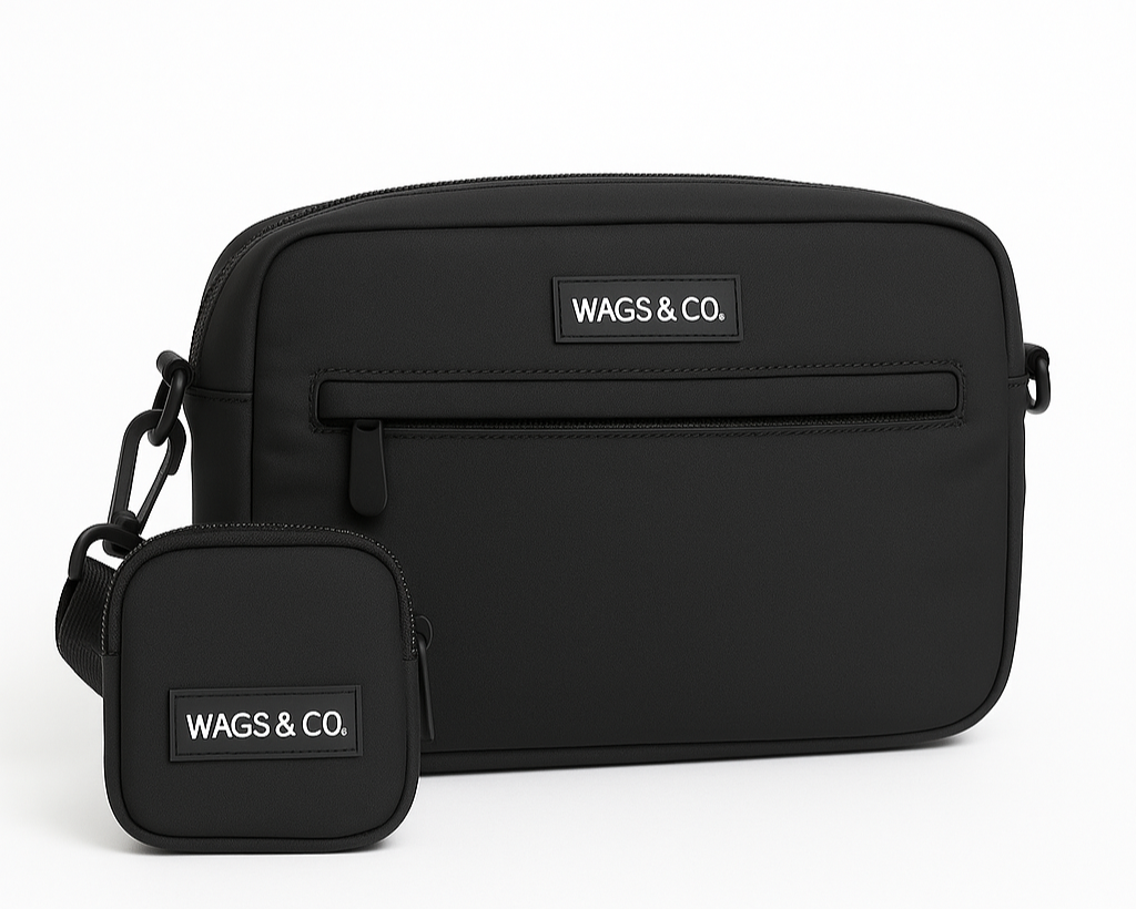 Wags & Co Dog Walking Bag - Baby Blue
